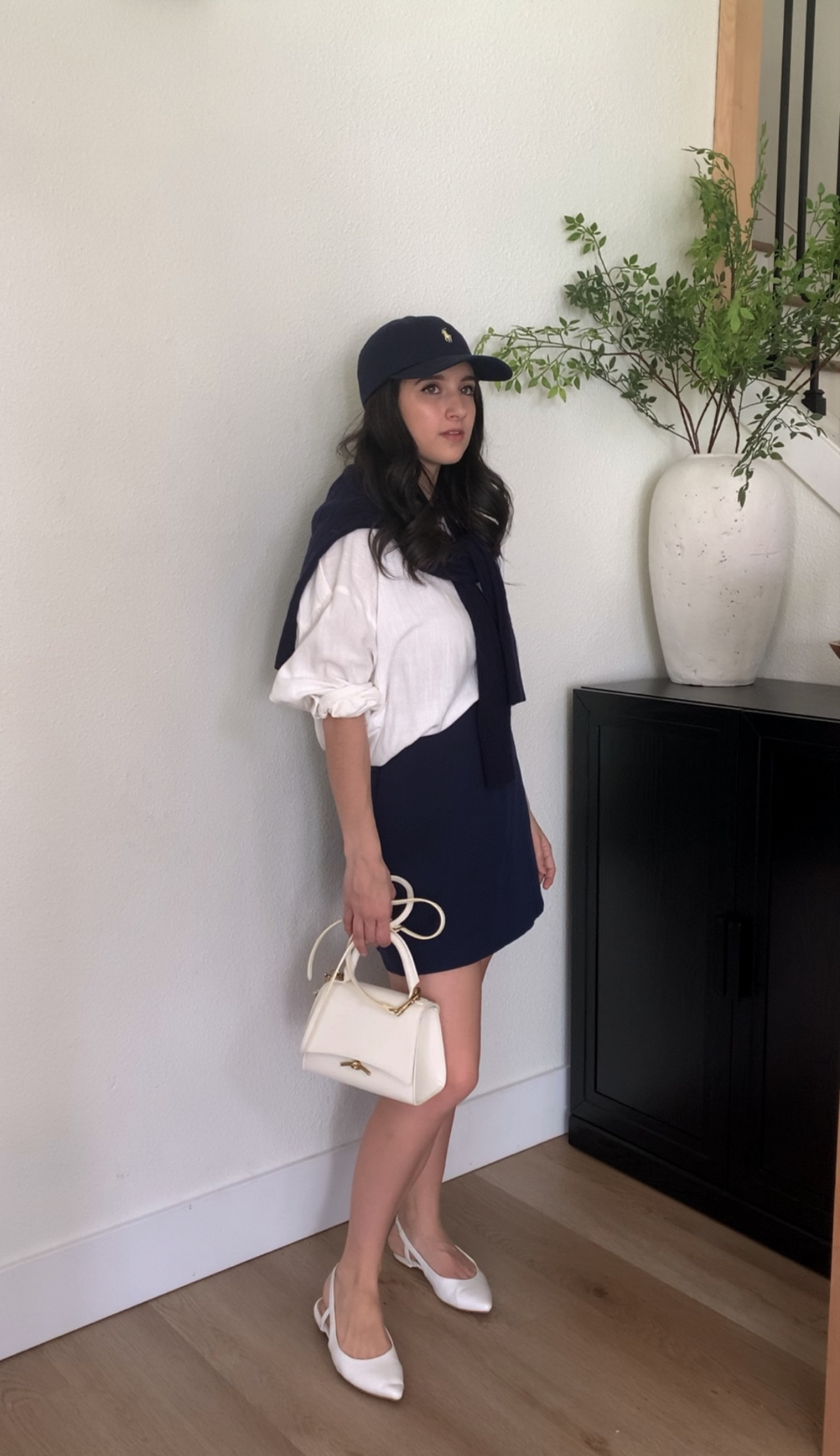 Skirt XS 
Top s/m 
Linked similar shoes and a less expensive cashmere sweater!! 

#LTKfindsunder100 #LTKsalealert #LTKfindsunder50