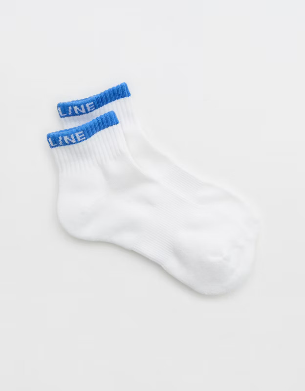 OFFLINE By Aerie Short Crew Sock | Aerie
