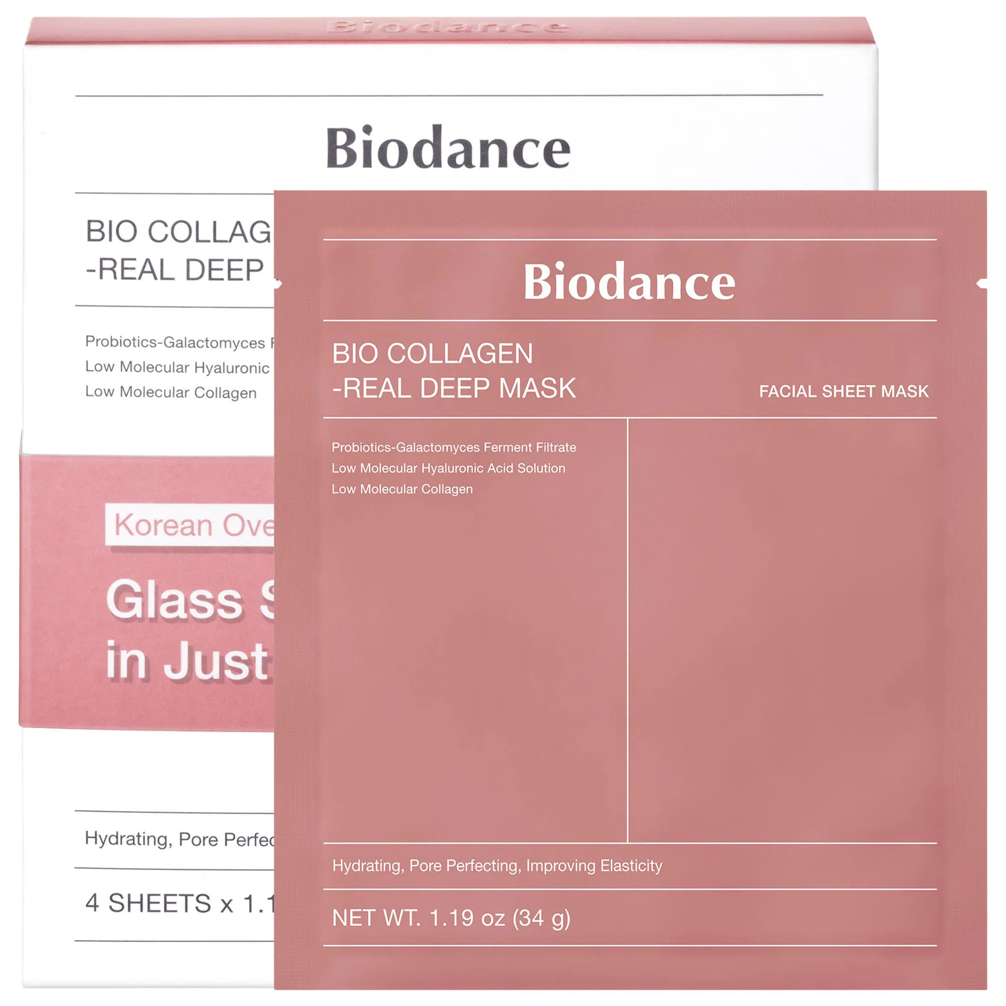 Biodance Bio Collagen Real Deep Mask for Pore Minimizing & Firming Care 4 Masks | Sephora (US)