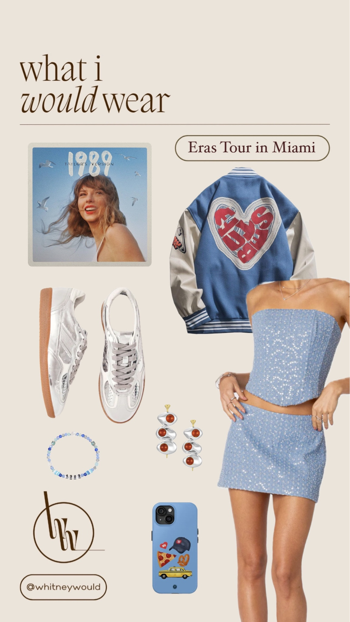 As requested by a follower, 4 curated looks for the Taylor Swift Era’s tour in Miami. Fourth look: 1989 

All items linked except phone case which is from Thursday’s Child Creative Studio & earrings from Lankris  

#LTKParties #LTKStyleTip #LTKFindsUnder100