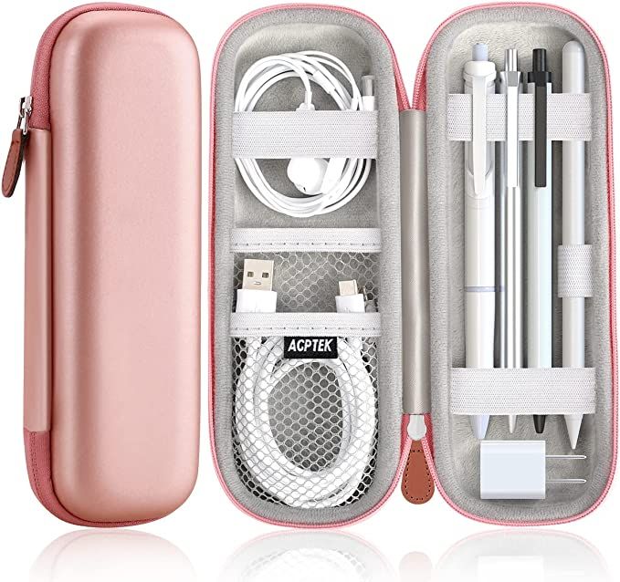 Case Holder for Apple Pencil, AGPTEK Elastic Strap Sleeve Pocket Protective Carrying Case for Sam... | Amazon (US)