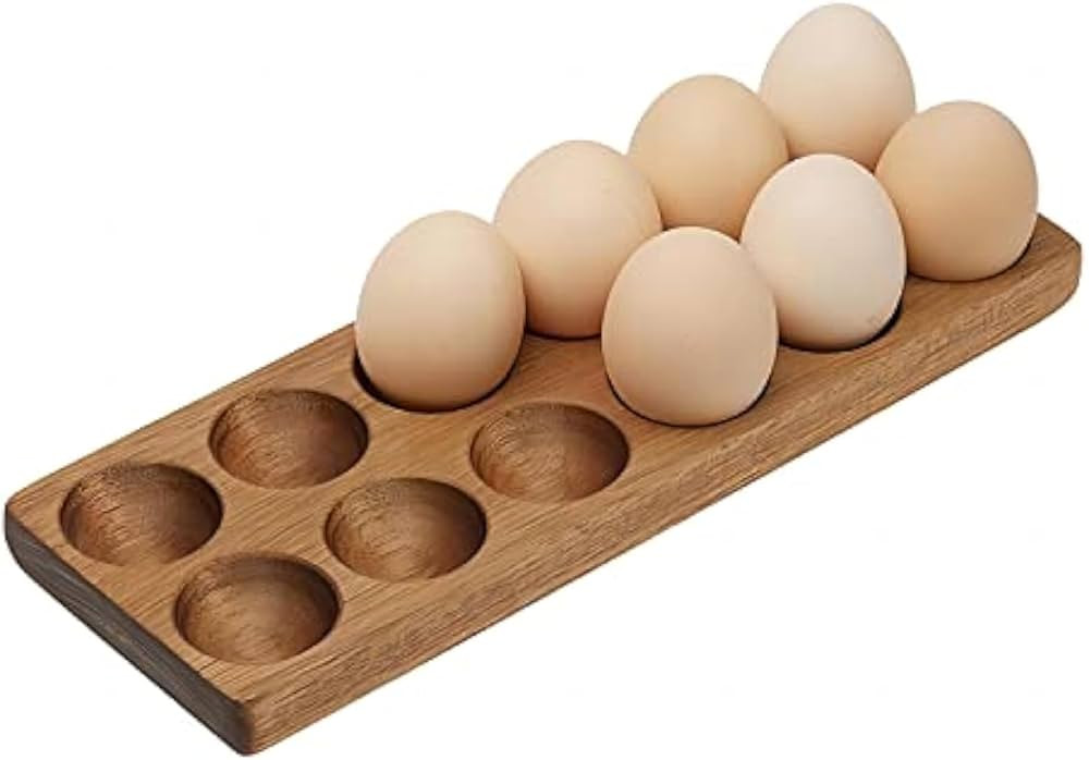 Chicken Egg Holder and Tray for Countertop or Egg Holder Camping or Chicken Coop - Use as Egg Hol... | Amazon (US)