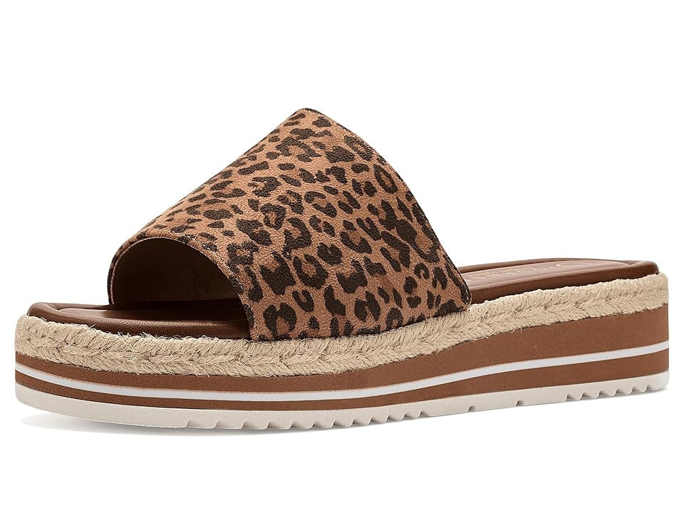 Journee Collection Rosey Women's Sandals Leopard : 6.5 M, Textile | Zappos