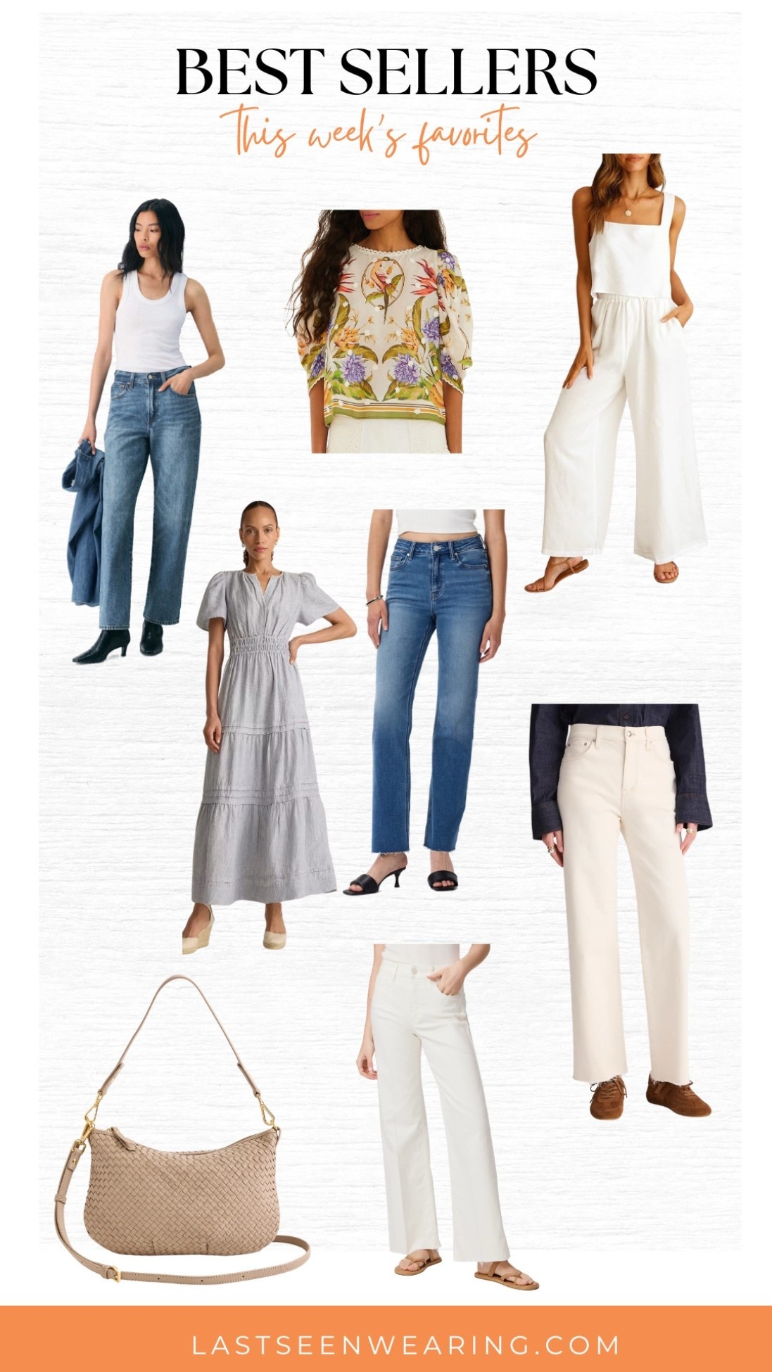 This Weeks’s Bestsellers 
#straightleg #jumpsuit #handbag

#LTKOver40