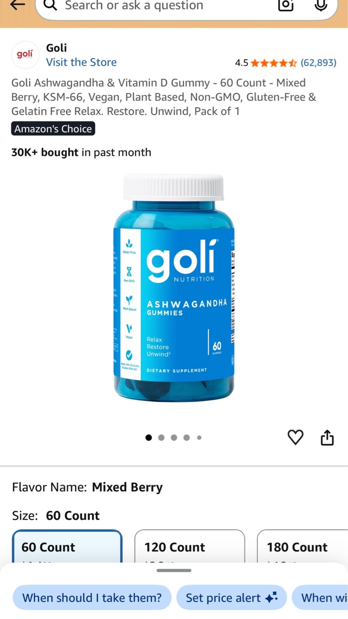 Wellness routine staple 🌿✨ These Goli Ashwagandha gummies are such an easy add-in for busy days, stress support + keeping my routine consistent.

Linked in my LTK 🤍

#LTKFinds #LTKWellness #GoliGummies #Ashwagandha #WellnessRoutine #AmazonFinds #HealthyHabits