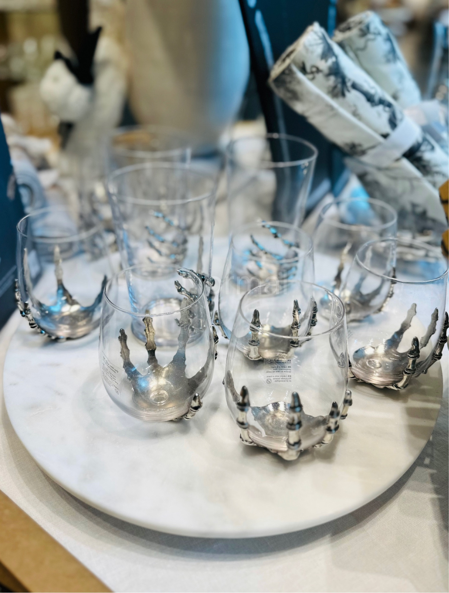 Halloween wine glasses 

#LTKFind #LTKSeasonal #LTKsalealert