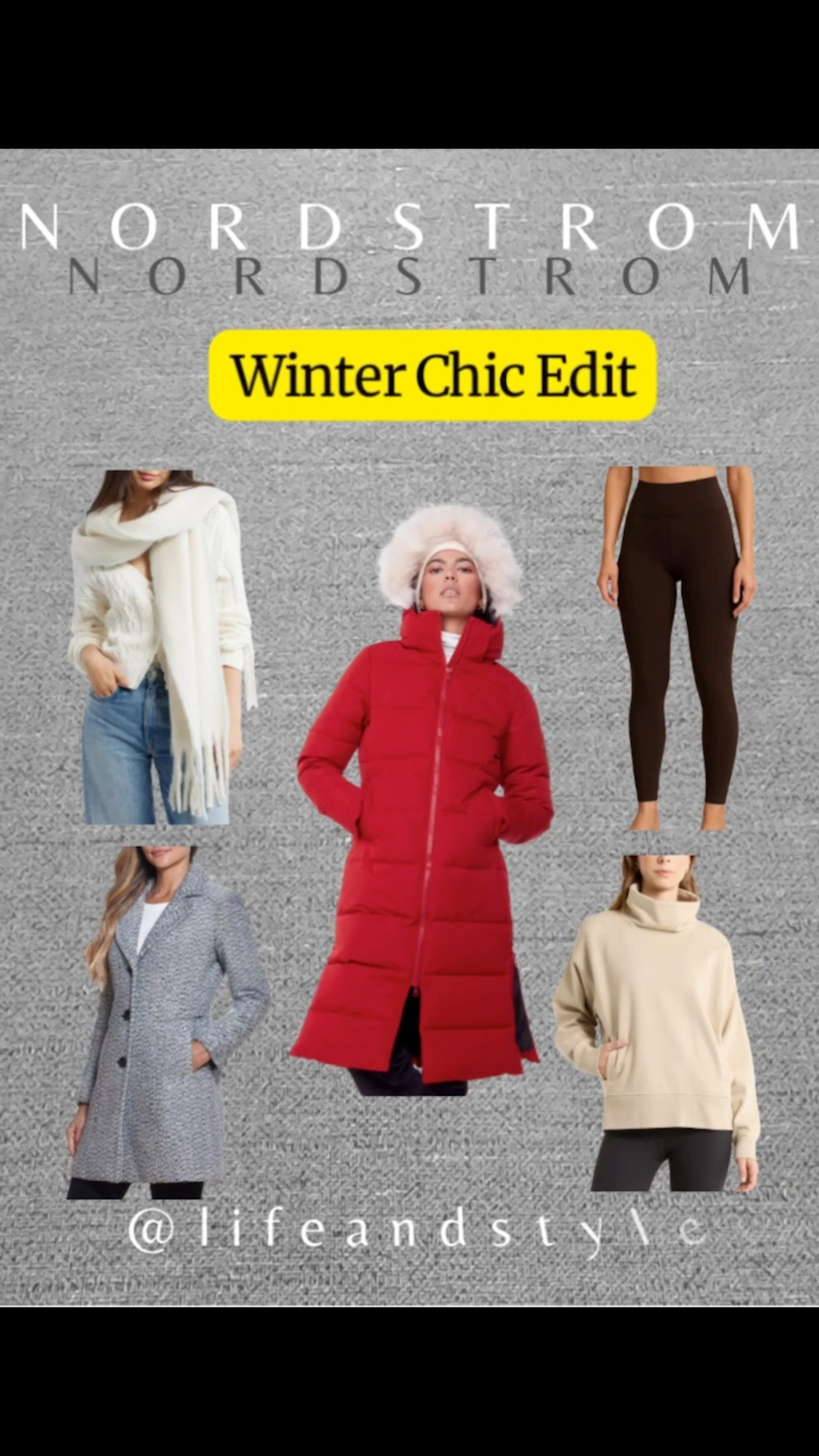 Cold weather essentials made timeless with cozy knits, tailored coats, sleek leggings, and statement outerwear. A modern winter wardrobe for midlife style that feels warm, polished, and effortlessly ageless.
#winterfashion #midlifefashion #agelessstyle #winterwardrobe #cozychic #modernclassic #coldweatherstyle #styleover40 #timelessfashion #lifeandstylej 