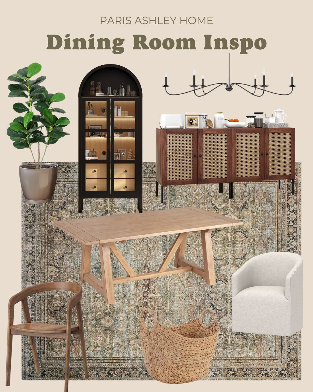 Dining Room Inspo!

area rug, World Market farmhouse table, target dining chairs, buffet, fig tree, arch hutch, basket

#diningroomrefresh 

 #LTKSeasonal #LTKHome #LTKFamily