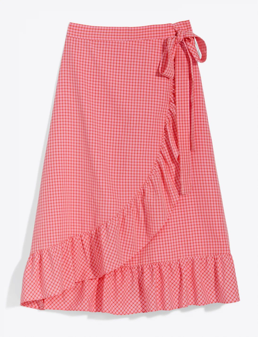 Tie Waist Skirt in Gingham Seersucker | Draper James (US)
