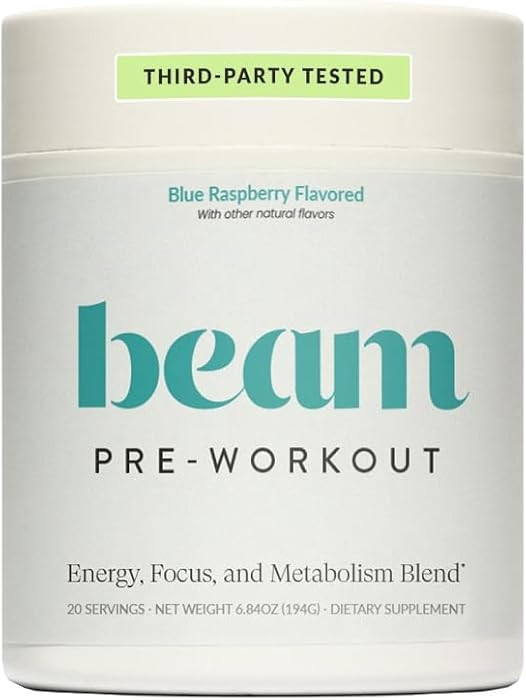 Beam Pre Workout Powder – Pre Workout Supplement with Organic Caffeine, 350 mg Electrolytes & N... | Amazon (US)