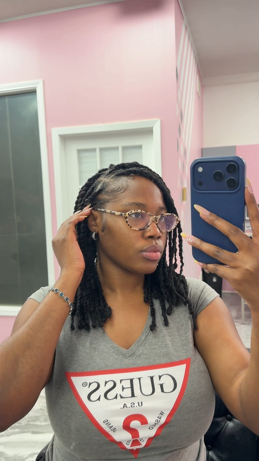 keeping my braid vibes alive with these kinky twists using @outre_hair’s new swicy afro twist hair in 1B, not the full textured version, but super versatile and lightweight for my hair ✨

i got mine from @clorebeauty and we used 1 pack to achieve this look + I linked the exact hair for you guys 🫶🏽

💇🏾‍♀️📍: @hushdollhause 

#kinkytwists #braidstyles #protectivestyles #naturalhair #torontocreator 

#LTKbeauty #LTKsummer #LTKcanada