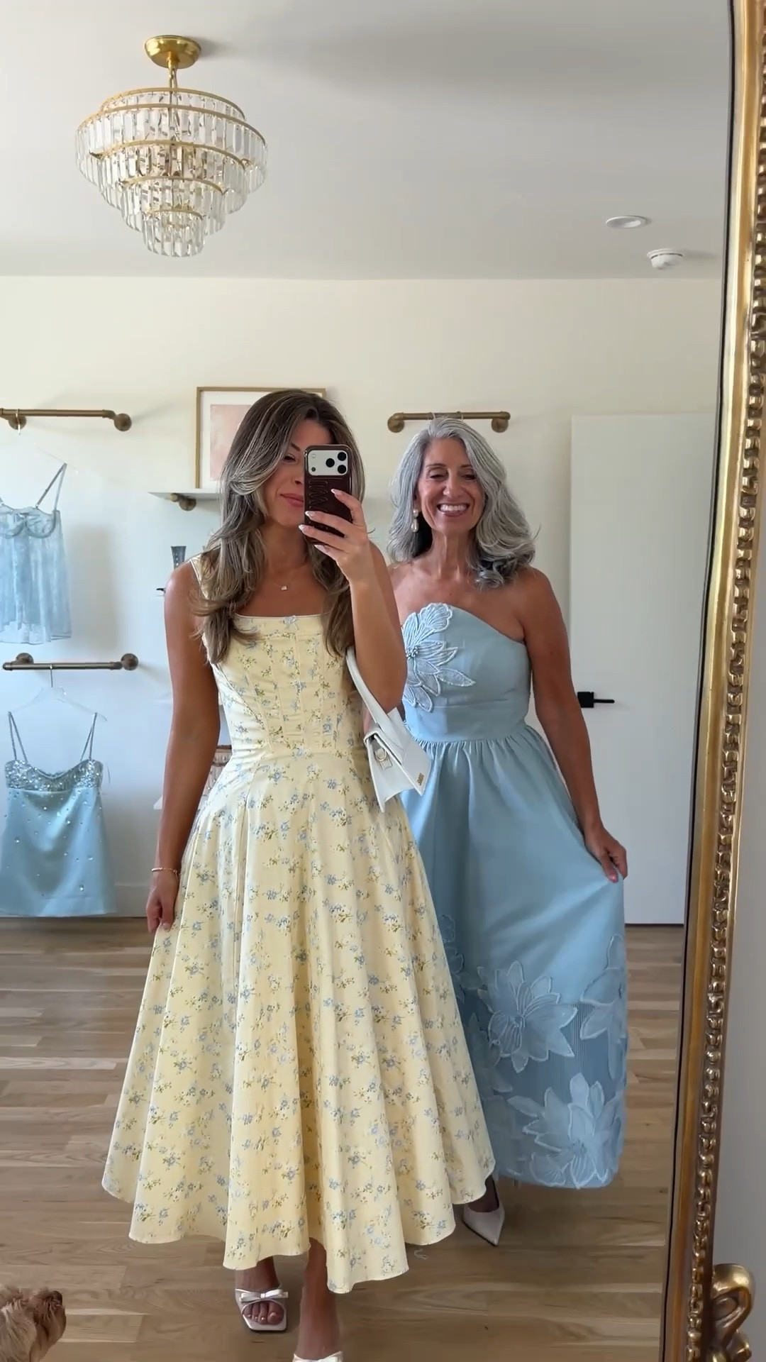 Mom and me wedding guest and formal event dresses  

electric picks: emerson20
divi: emerson15

Wearing my usual smalls/2 
Mom sized down to a 4 

Wedding guest
Formal event
Black tie
Floral
Metallic
Pleated
Mother of the bride
Special occasion

#LTKSeasonal #LTKWedding #LTKootd
