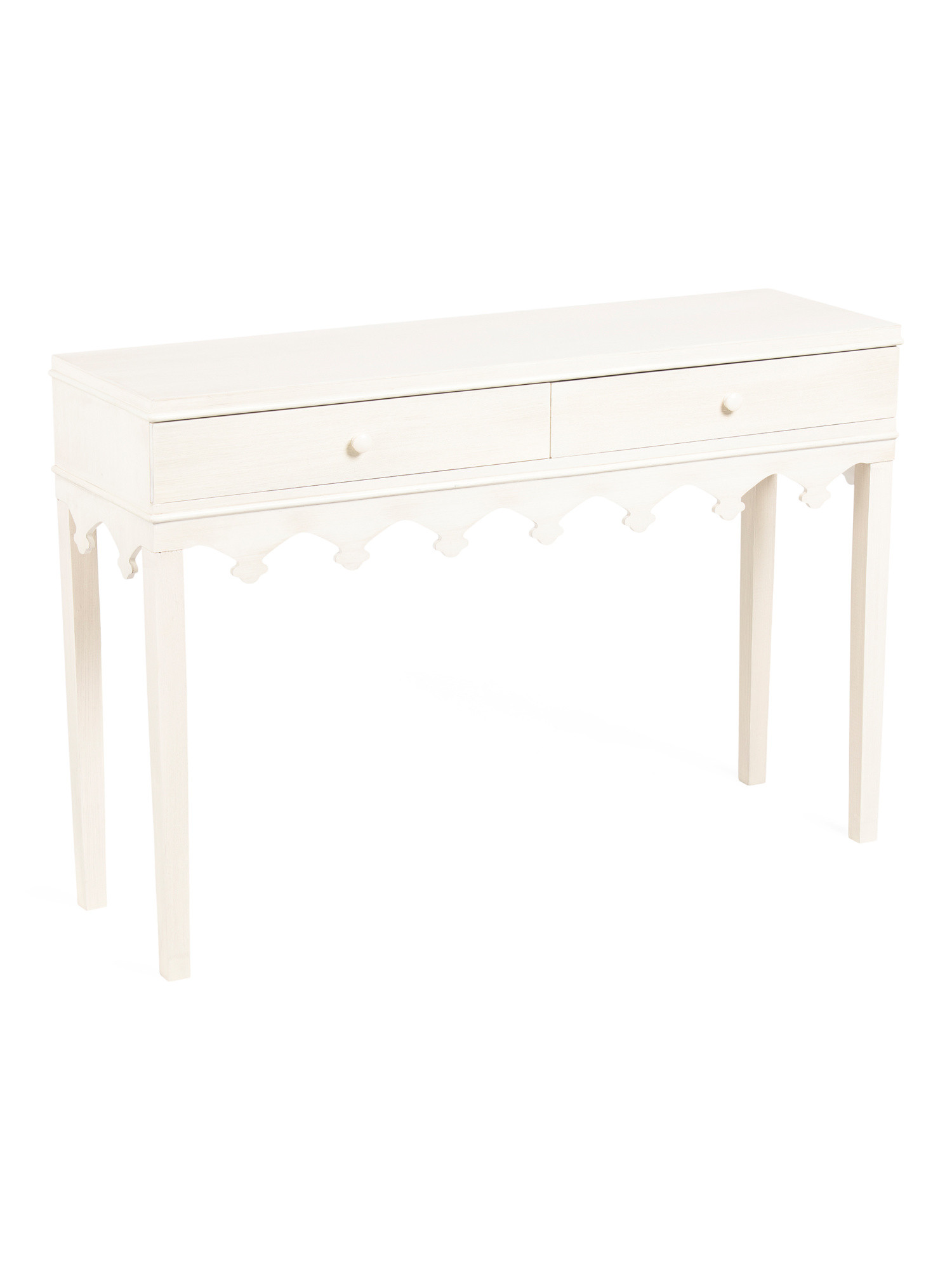 47.25x32 Two Drawer Console Table | TJ Maxx