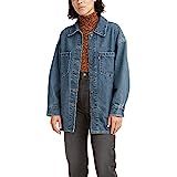 Levi's Women's Denim Shirt Jacket, Sure Thing Shacket-Dark Indigo, X-Large | Amazon (US)