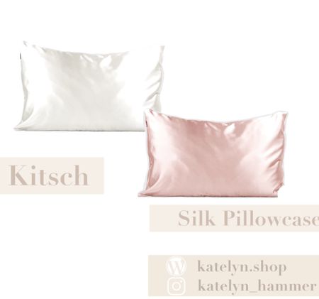 Kitsch Silk Pillow cases #giftidea #silkpillowcase #beauty

#LTKSeasonal #LTKCyberweek #LTKHoliday