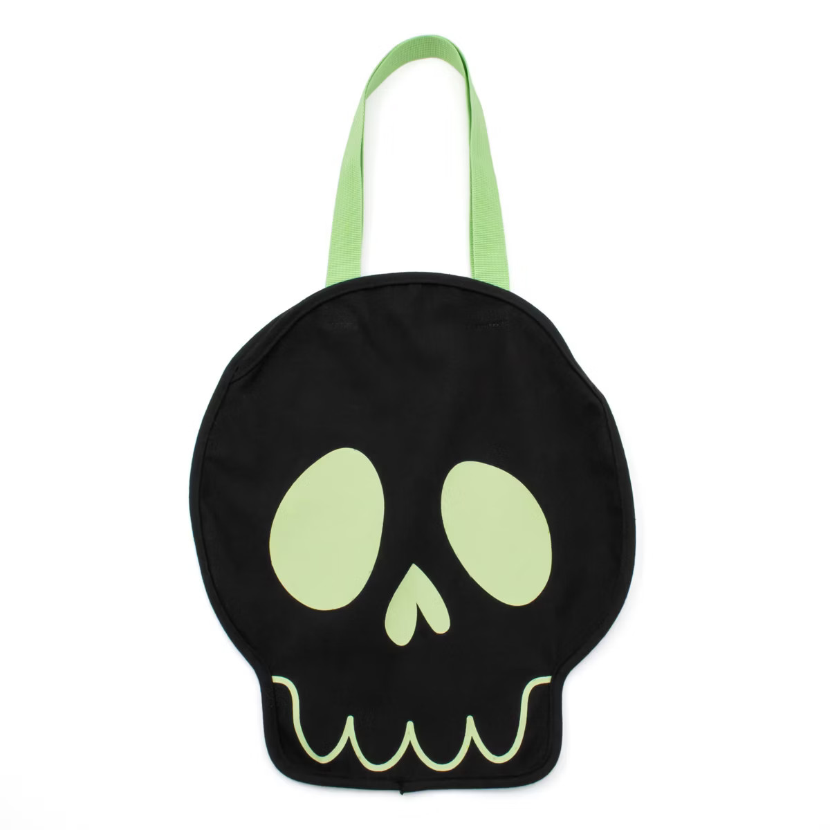 15" Skull Halloween Trick or Treat Fabric Bag - Bullseye's Playground™ | Target