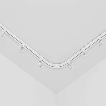 TYRON 90 Degree Ceiling Corner Track for Adhesive Curtain Track(2 PCS) | Amazon (US)