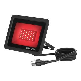 50-Watt Multi-Colored RGB LED Floodlight | The Home Depot