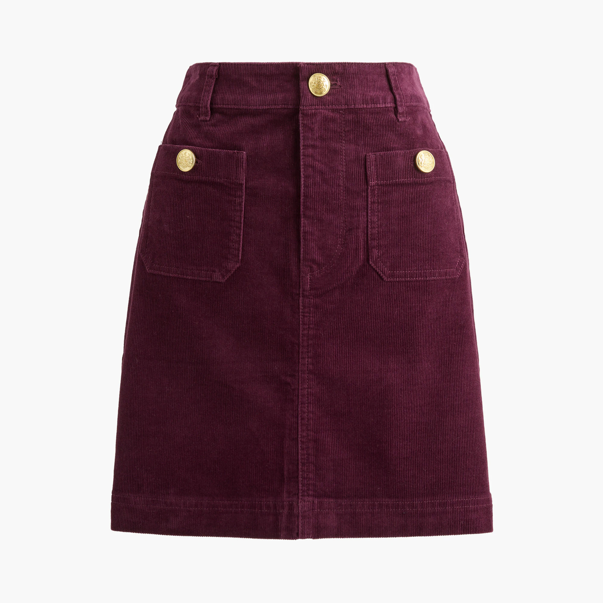 Lizzie corduroy patch-pocket mini skirt | J.Crew Factory