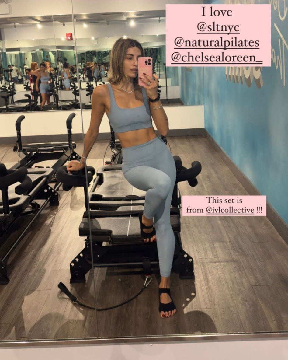 the cutest Pilates set! 