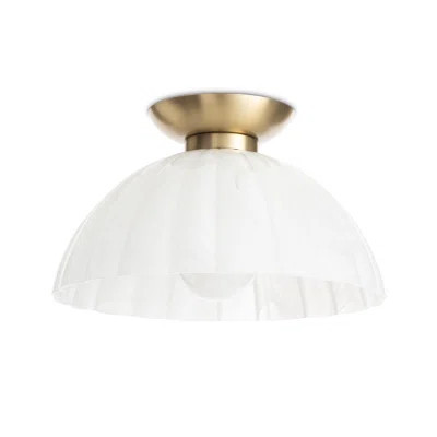 Dariel Glass Flush Mount | Wayfair North America