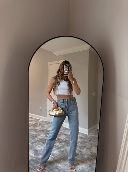 I’ve been living in these jeans this summer! Shop my full look 🤍

#LTKSeasonal