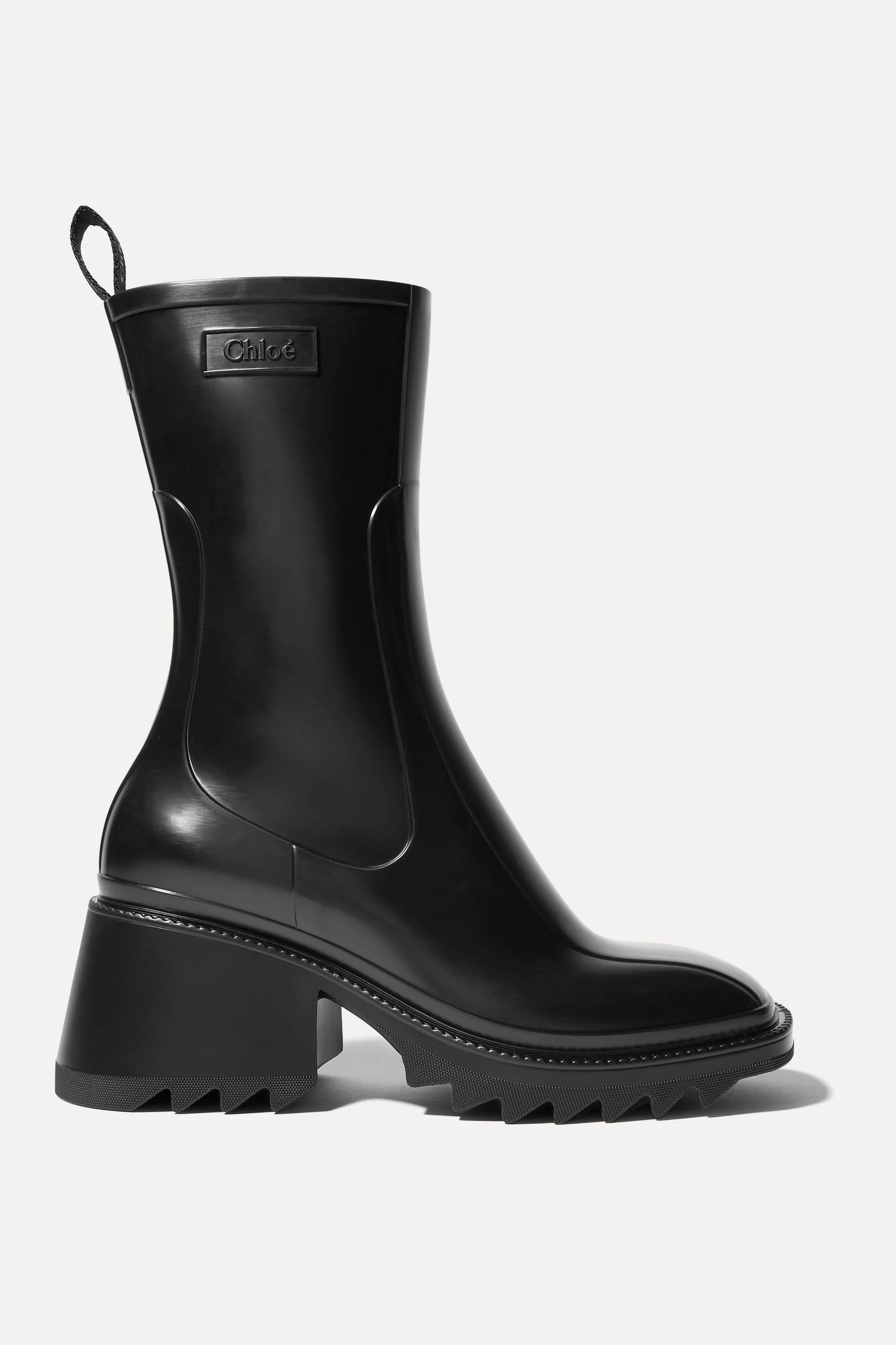 Black Betty rubber boots | Chloé | NET-A-PORTER | NET-A-PORTER (UK & EU)