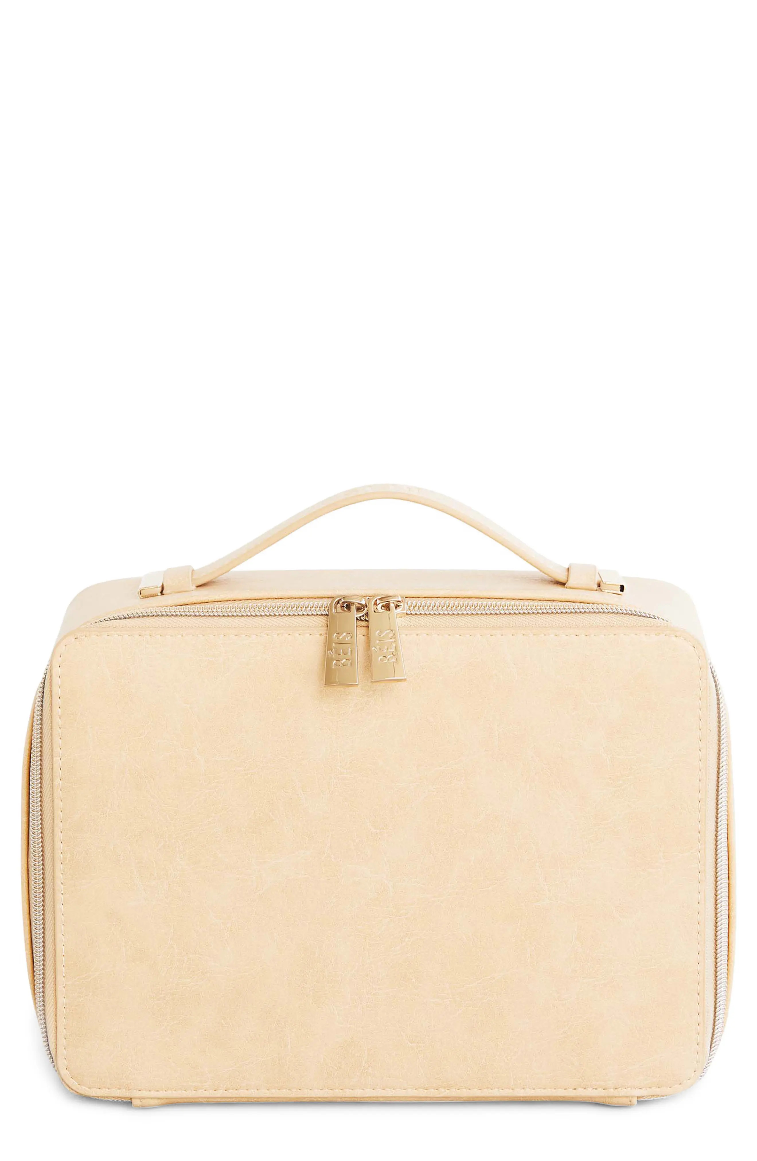 Beis The Cosmetics Case in Beige at Nordstrom | Nordstrom