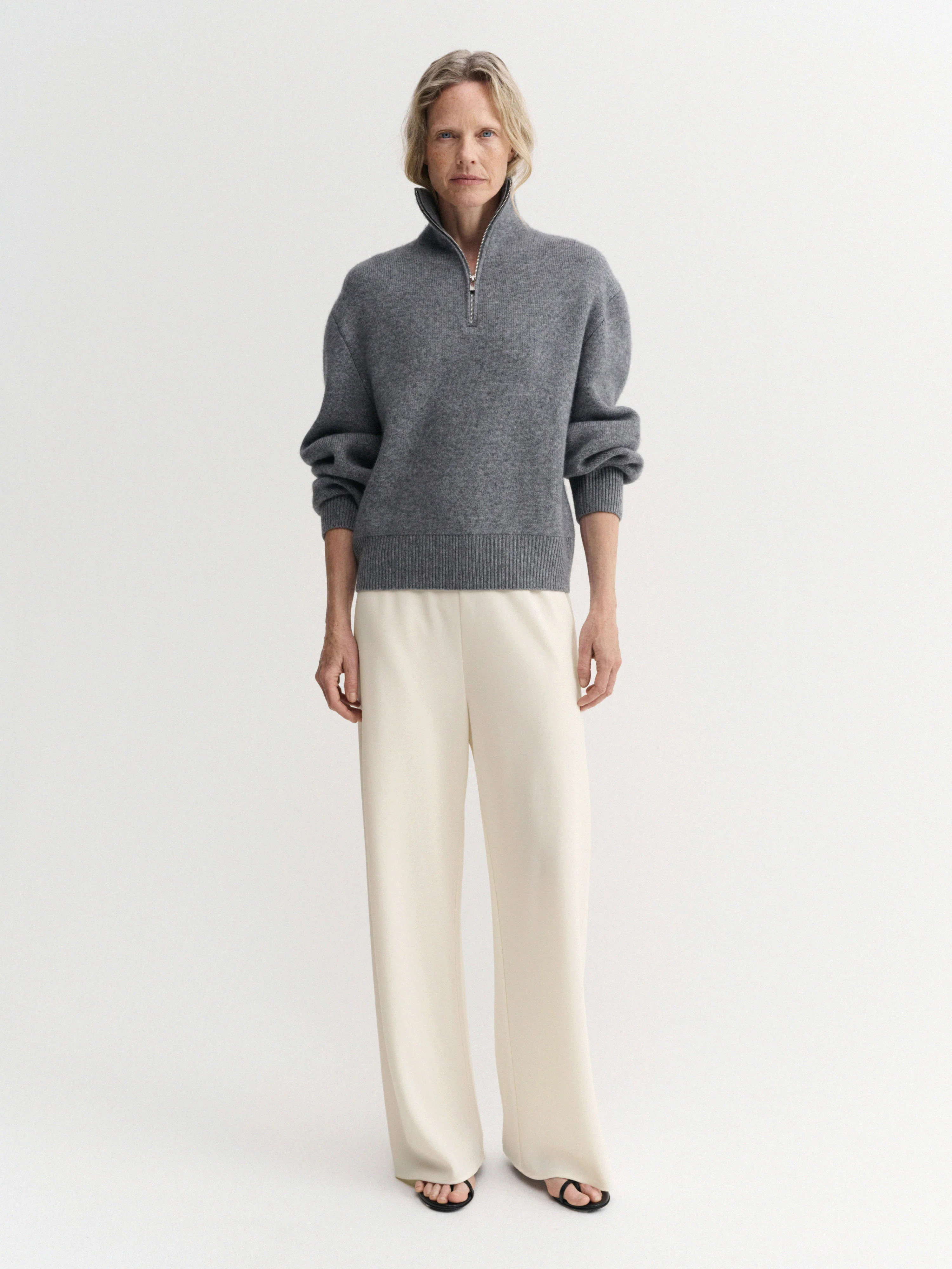 Dana Sweater, grey | Almada Label