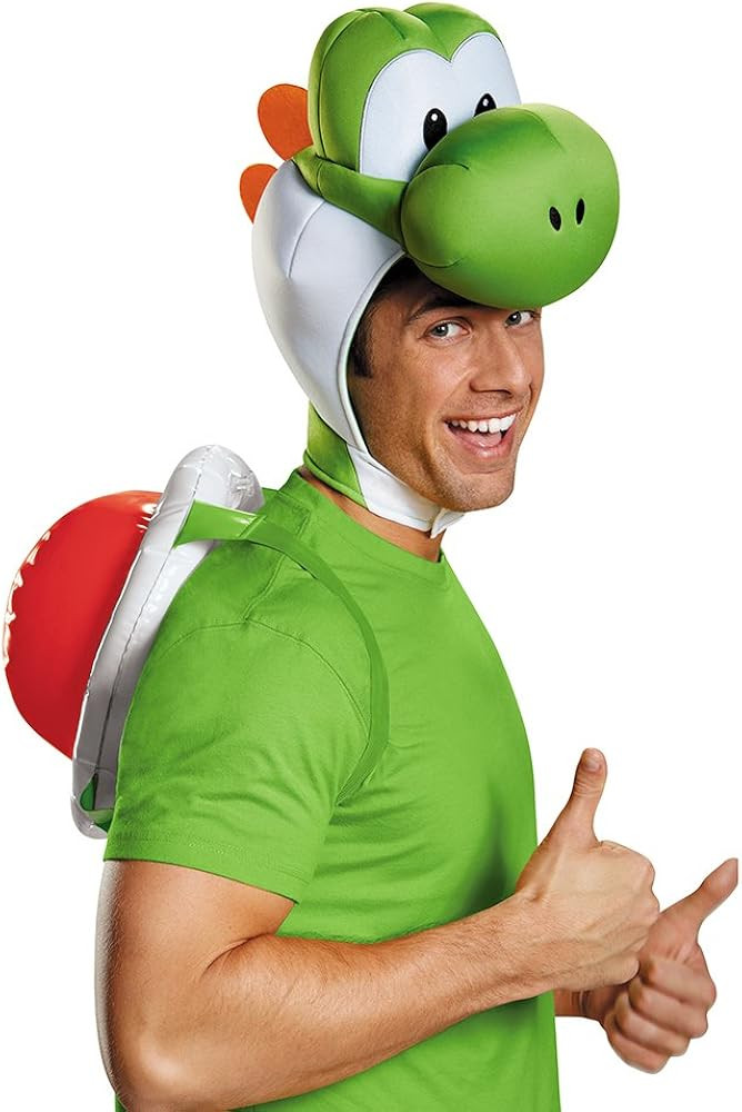 Disguise Men's Yoshi Costume Accessory Kit - Adult | Amazon (US)