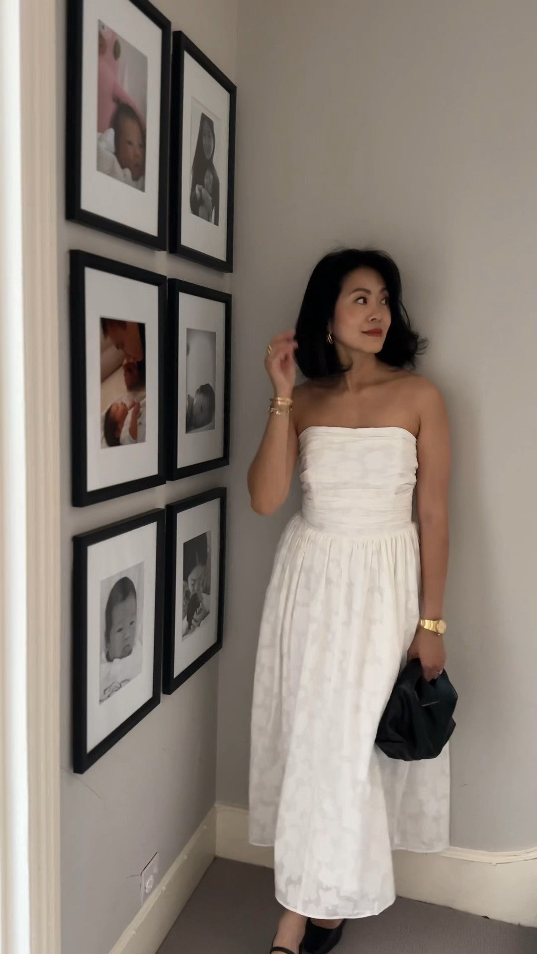 High street strapless dresses with a designer vibe 
#straplessdresses #weddingguestdress #mididress

#LTKeurope