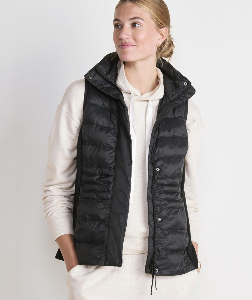 Hybrid Mixed Media Vest | vineyard vines