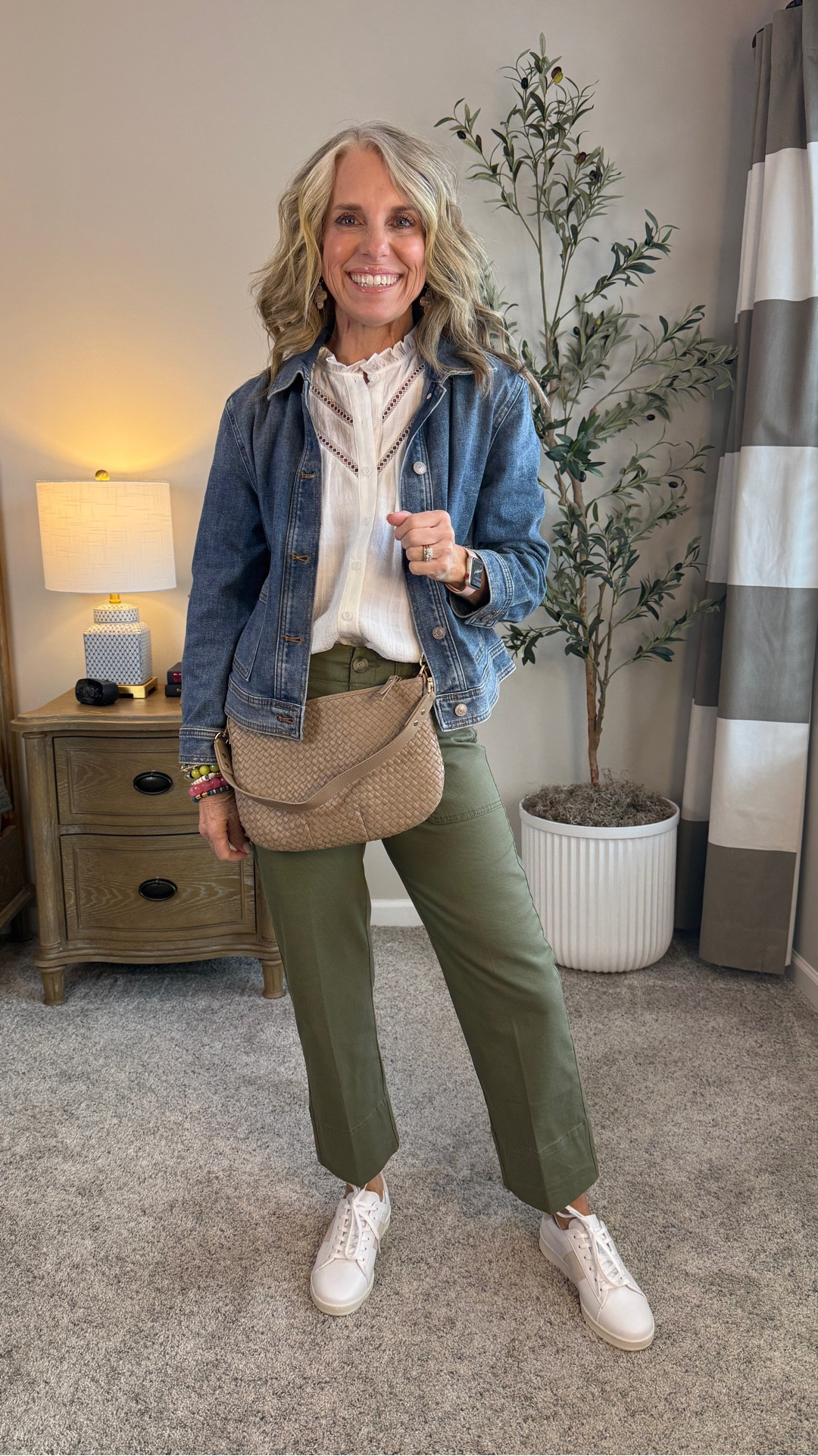 If you’re want comfort, this look is that and cute. Wearing 00 pants and 0 top and jacket. 

#LTKOver40 #LTKootd #LTKgrwm