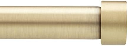 Umbra 245976-104-REM Cappa Curtain Rod – 1-Inch Drapery Rod Extends from 66 to 120 Inches, Incl... | Amazon (US)