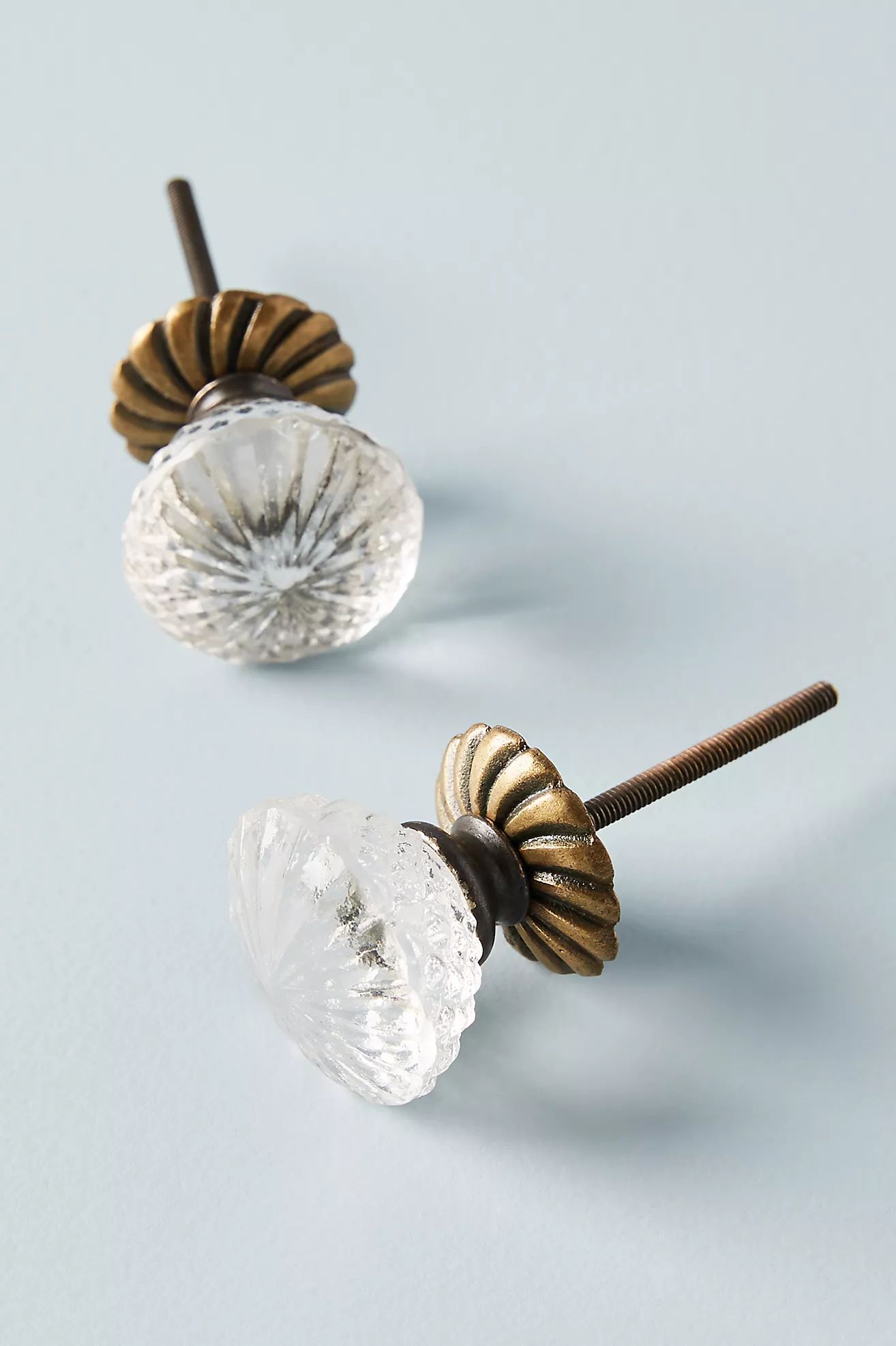 Simmered Glass Knobs, Set of 2 | Anthropologie (US)