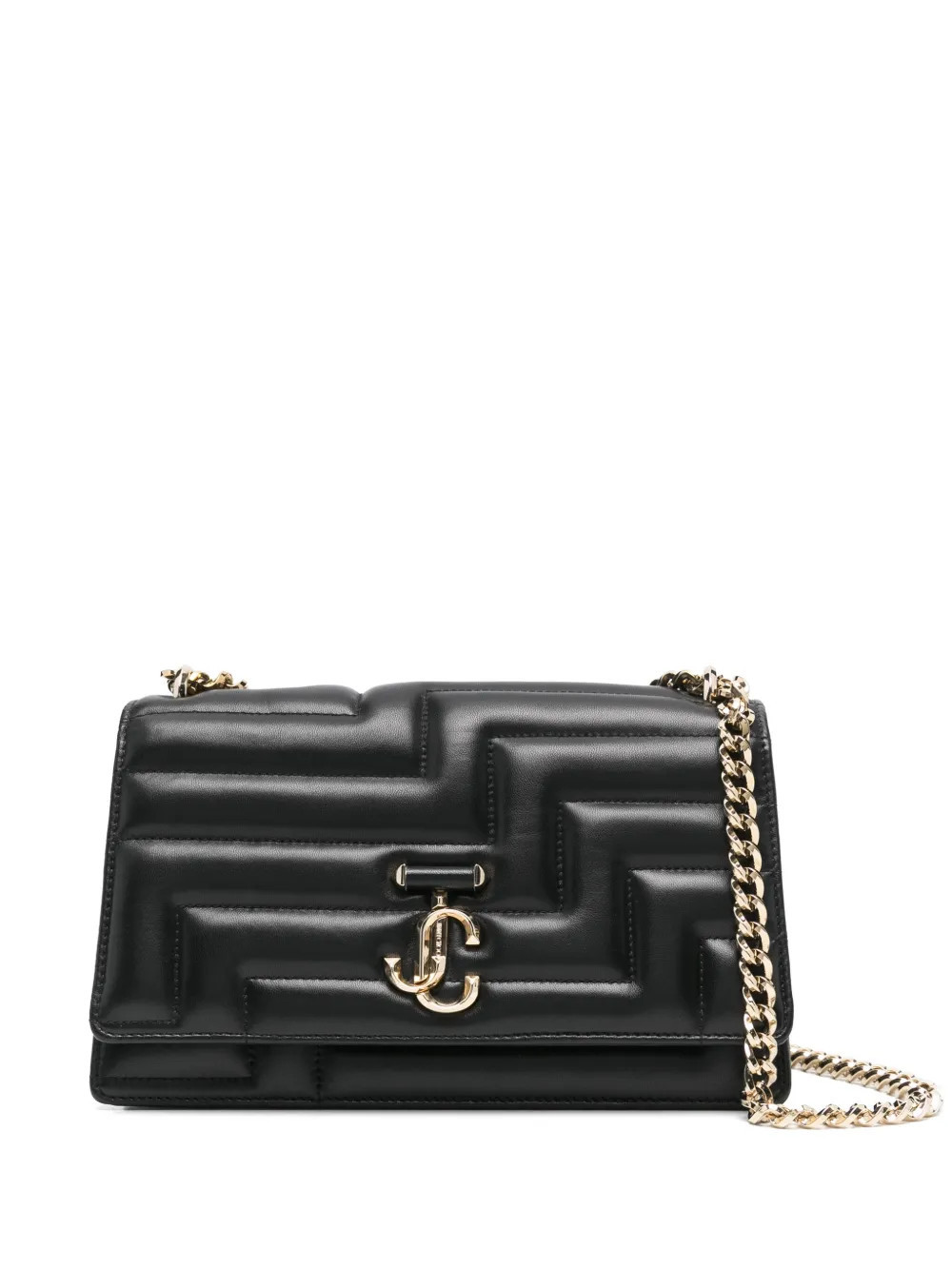 Jimmy Choo Pre-Owned Avenue shoulder bag - Black | Farfetch Global