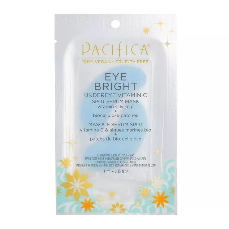 Pacifica Eye Bright Undereye Vitamin C Spot Serum Mask - 0.23 fl oz | Target