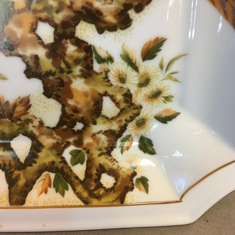 Vintage Andrea Sadak Porcelain Plate Asian Birds Oriental - Etsy | Etsy (US)