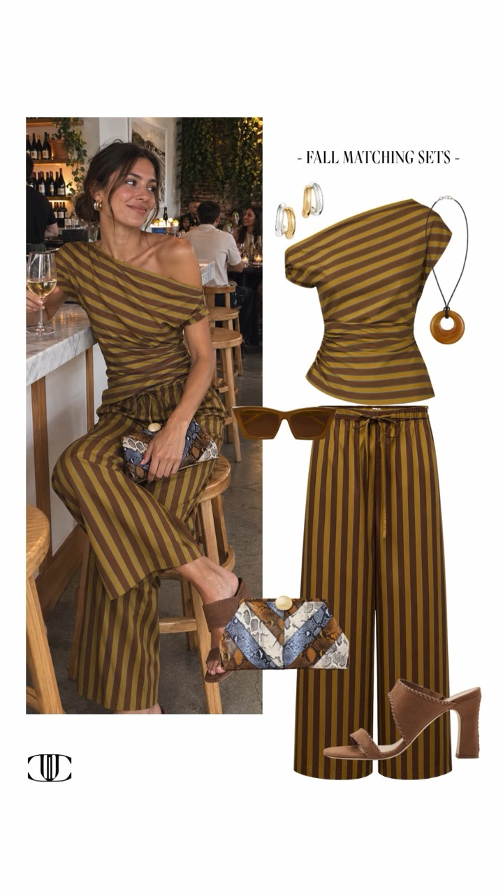 ✨ A perfect match for fall.

In Match Made, I’m sharing 8 chic matching sets that make getting dressed feel effortless. Think polished knits, tailored separates, rich seasonal tones, and easy head-to-toe looks you can wear for lunch, errands, travel, dinner, and everything in between.

The best part? Each set does the styling for you—and the pieces can be mixed into the rest of your wardrobe for even more outfit options. Tap to shop all 8 looks and find your new fall favorite. 🤎✨

#LTKStyle #MatchingSets #FallStyle #FallOutfits #EffortlessStyle #EverydayStyle #AutumnFashion #OutfitInspiration #LTKFinds

#LTKootd #LTKSeasonal #LTKOver40