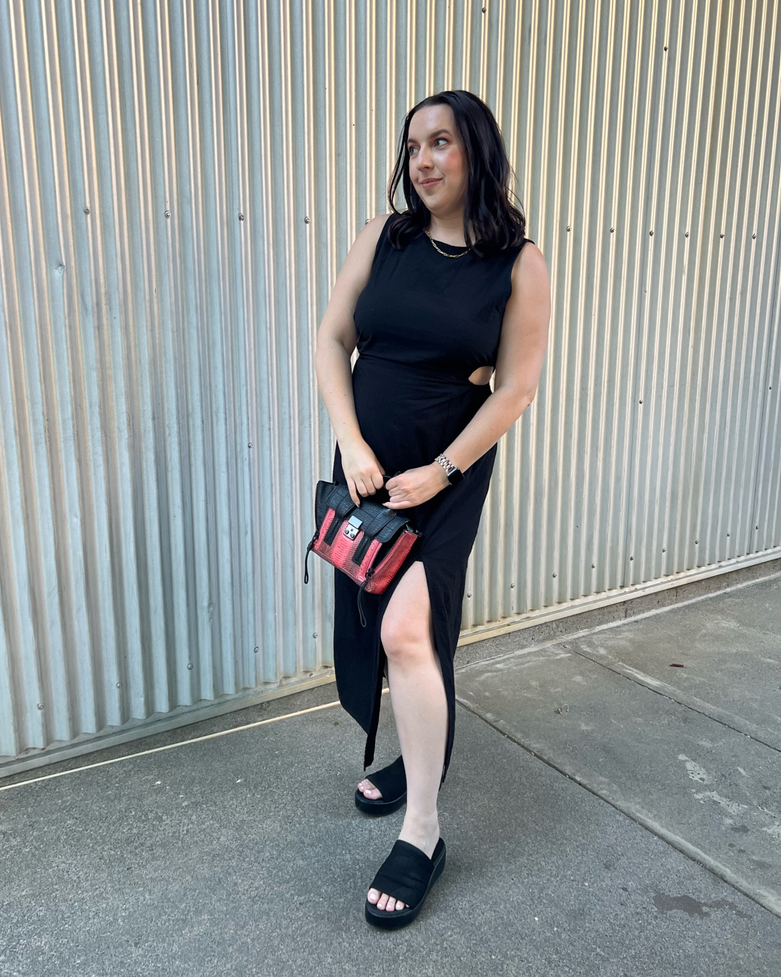 Country concert outfit / summer outfit / summer dress / festival outfit / cotton dress / cut out dress / wine country outfit / wine tasting outfit / travel outfit / snake skin bag / python bag

#LTKItBag #LTKShoeCrush #LTKMidsize