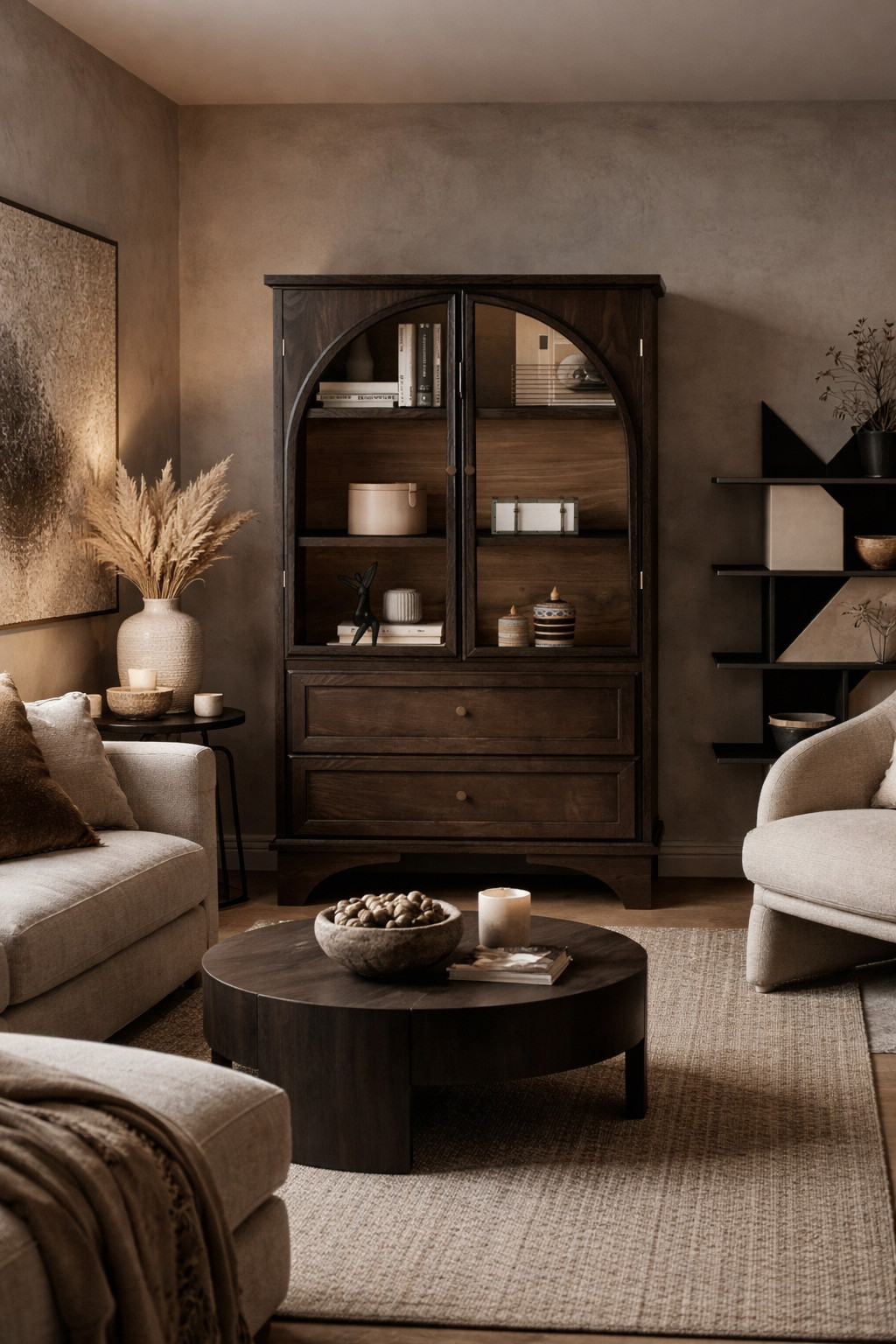 Just found this $269 Wayfair display cabinet that feels so elevated for such an amazing price compared to similar glass-door storage pieces. It has two drawers + an adjustable shelf, plenty of space for décor or dishes, and the clean lines make it super versatile in a living room, dining room, or entryway. I love that designer look without the hefty price tag — especially if you’ve been eyeing something high-end but not ready to spend big. It would go so well in a modern organic living room, dining room, or home office. 

 #LTKHome #LTKSaleAlert