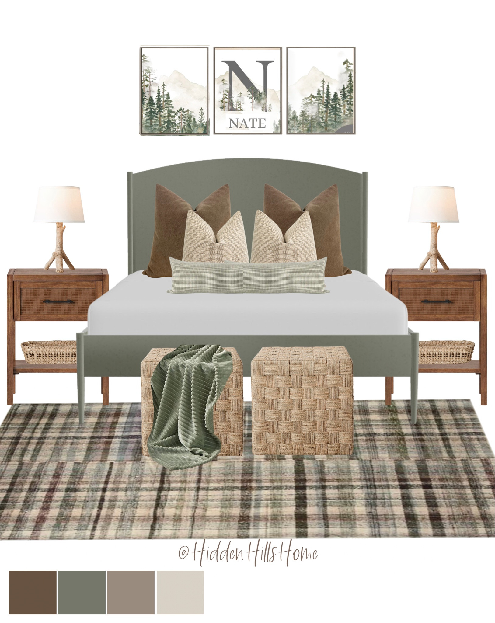 Boys bedroom, boys room mood board, teen boys room decor, masculine bedroom, wilderness bedroom, kids bedroom decor #boysbedroom #kids

#LTKhome #LTKkids #LTKsalealert