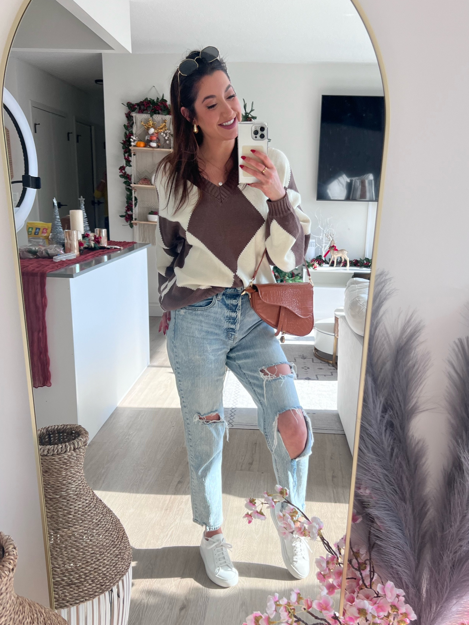 A very cute and cozy brunch / winter fit for just bopping around the city! 😊😊

I could have ordered a size Small in this Shop Priceless sweater but it’s from
A few years ago! I found some very cute dupes though on Amazon ☺️

#LTKfindsunder50 #LTKstyletip #LTKSeasonal