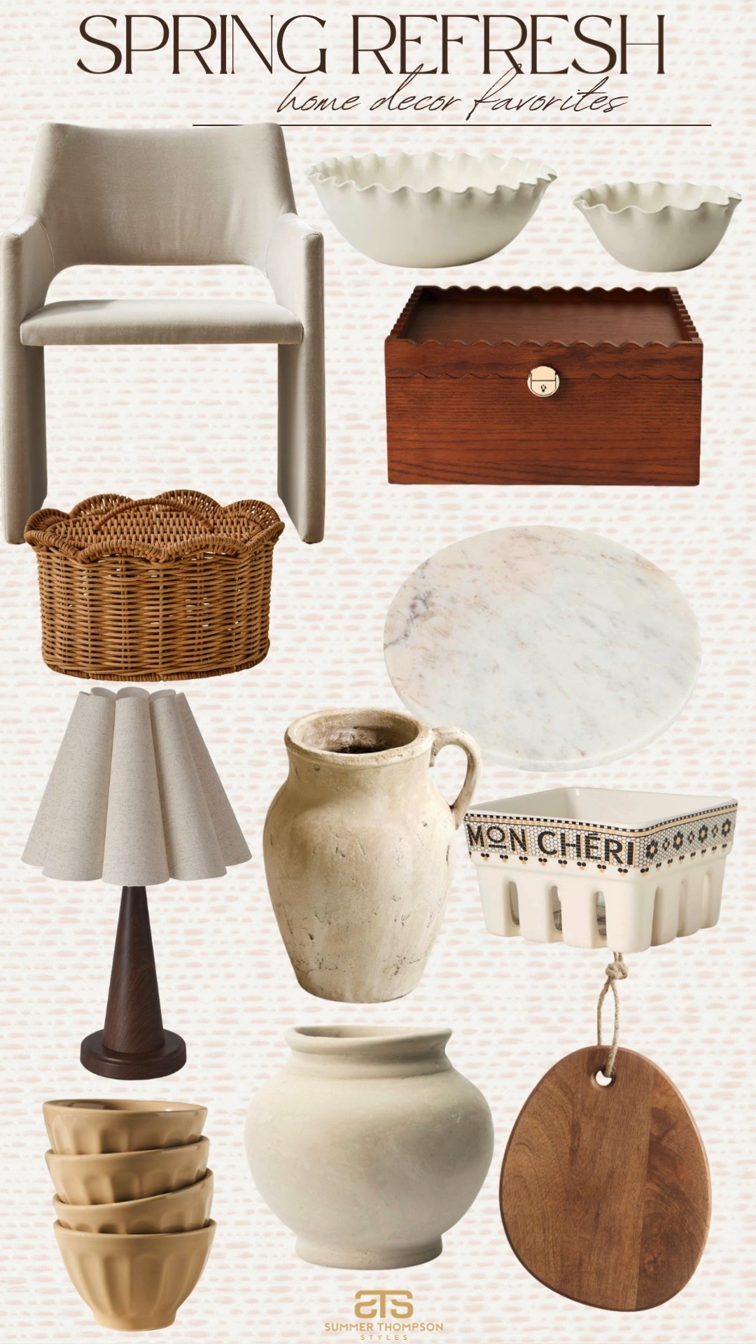 I have been enjoying adding touches of spring to spruce up all my spaces around my home! 

Spring home refresh wicker trending wooden wicker table lamp vase ceramic stoneware 

#LTKSeasonal #LTKHome