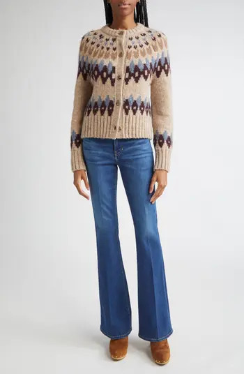 Christina Fair Isle Cardigan | Nordstrom