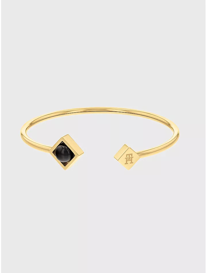 Gold-Tone Framed Orb Bracelet | Tommy Hilfiger | Tommy Hilfiger (US)