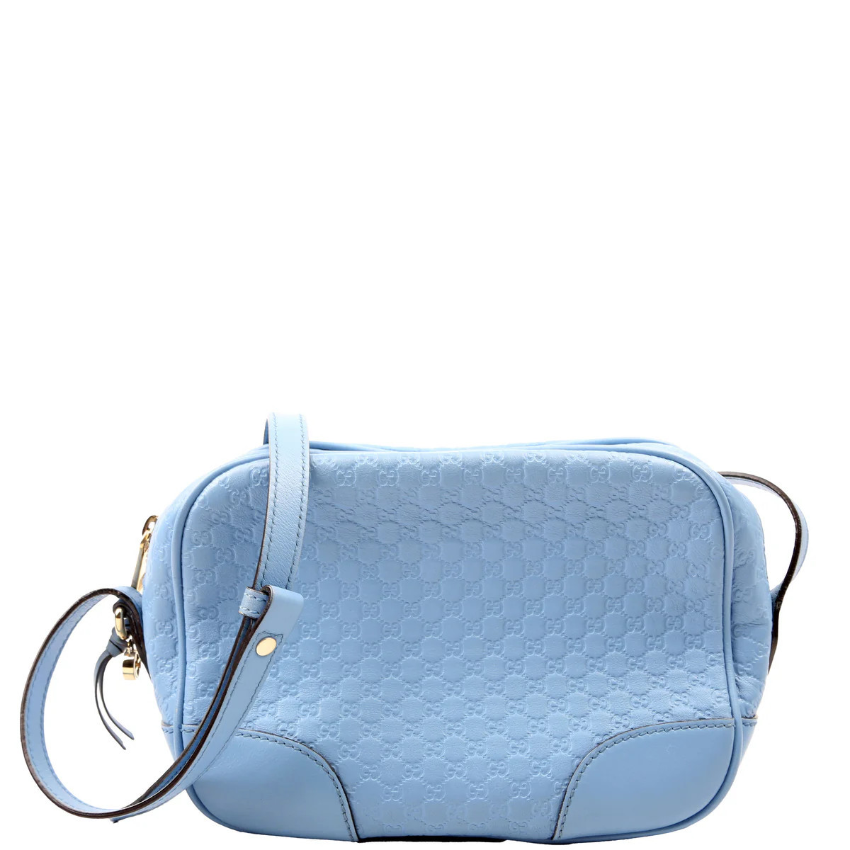 Bree Guccissima Crossbody Blue | Keeks Designer Handbags