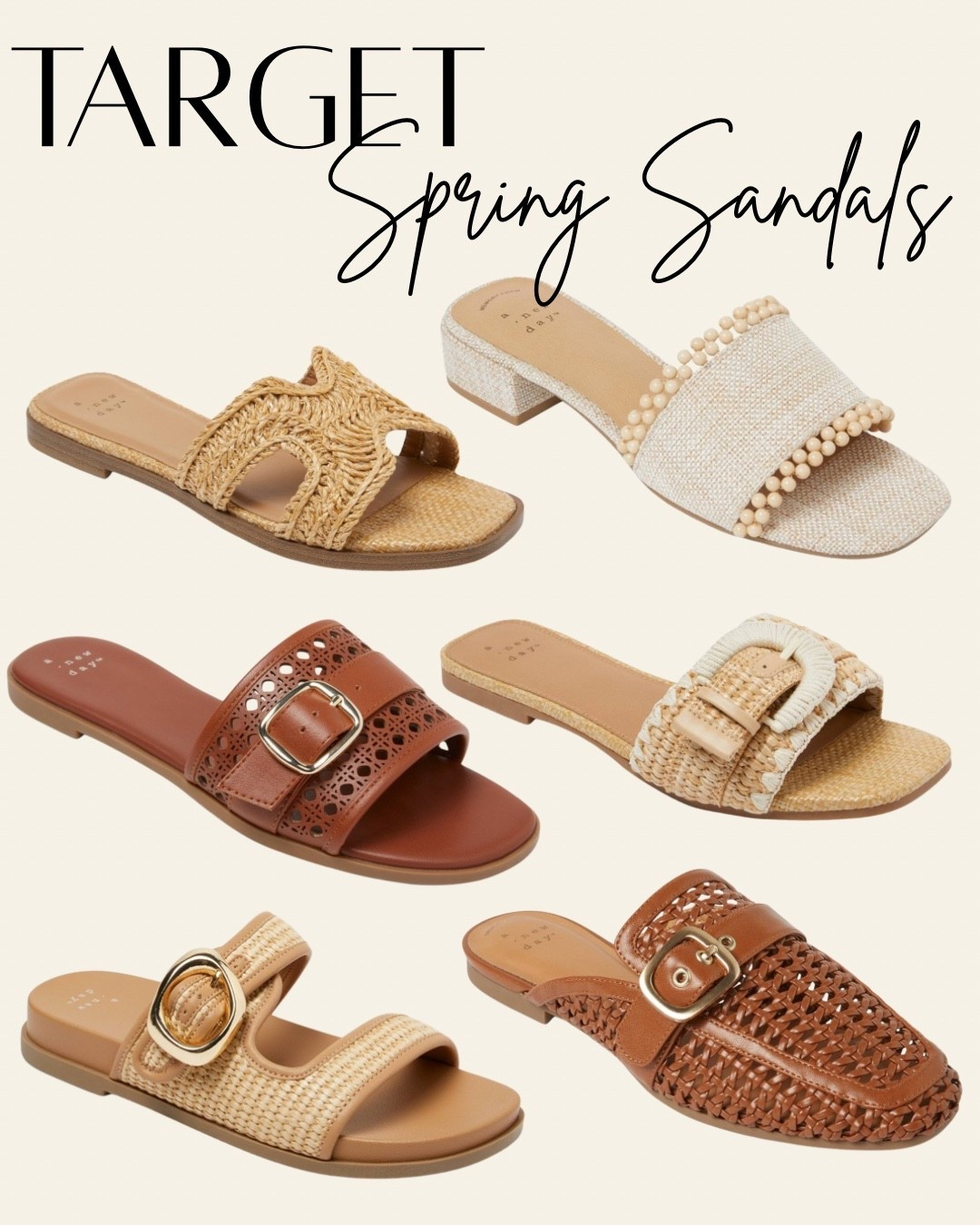 Target style spring sandals / target finds 





Resort wear 
Vacation outfit 
Summer shoes 
Spring shoes 
Mules
Clogs

#LTKSeasonal #LTKTravel