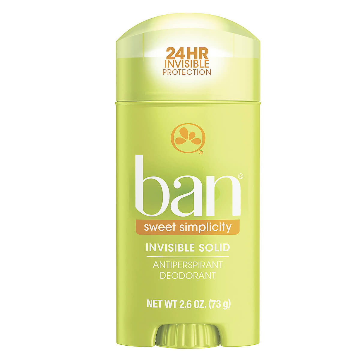 Desodorante Antitranspirante Sólido Ban Sweet Simplicity com 73g | DrogaRaia (BR)