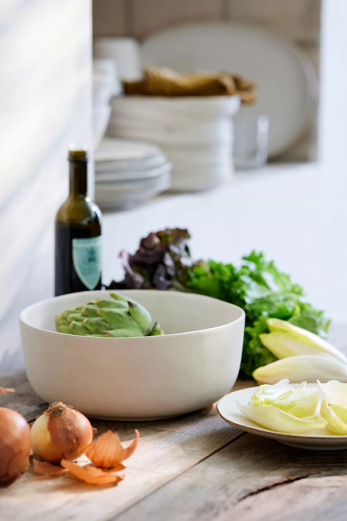 The Jasper Portuguese Stoneware Deep Serving Bowl | Anthropologie (US)